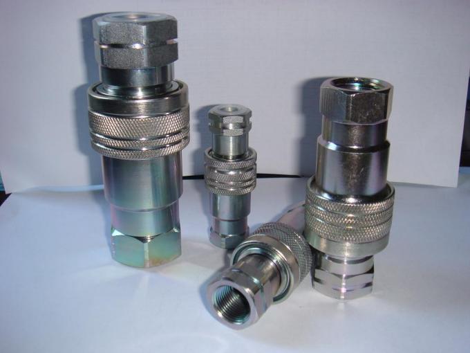 Push And Pull Type Hydraulic Quick Connect Couplings By Carbon Steel