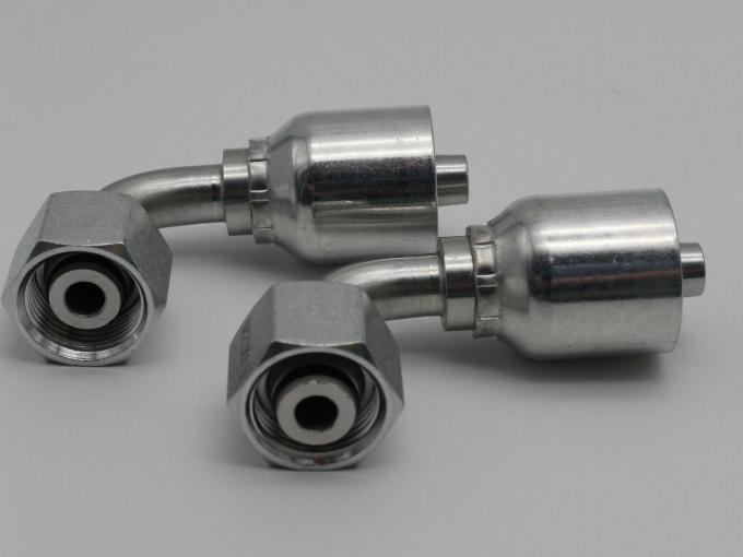 High Pressure BSP Hydraulic Fittings / Hydraulic Elbow Fittings Ferrule