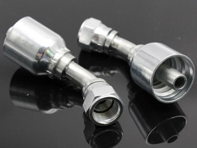 Carbon Steel Jic Hydraulic Fittings Female Jic Fitting 60° Cone Swivel Nut