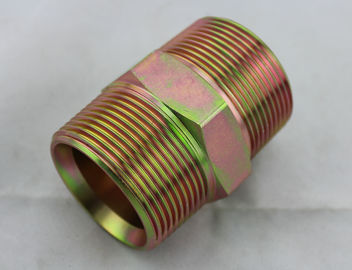 Straight Carbon Steel NPT Male Hydraulic Adapter Hydraulic Hose Pipe Fittings