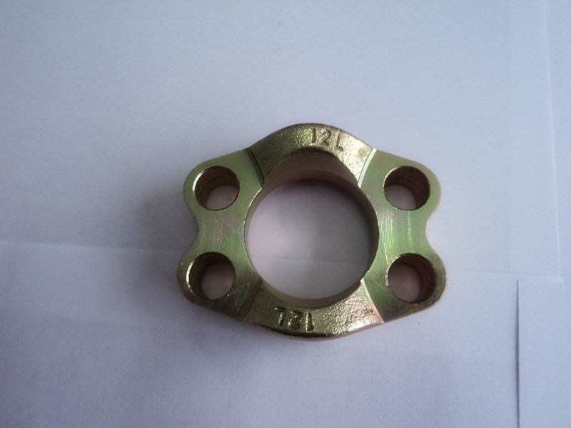 1 Inch FL / FS Split SAE Flange Clamps , Carbon Steel Hydraulic Pipe
