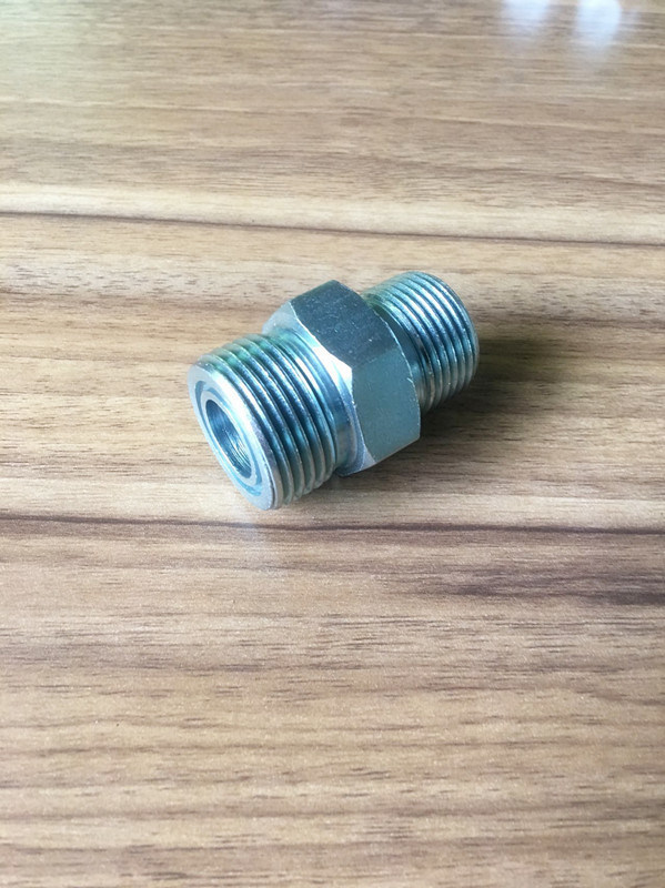 Carbon Steeel ORFS Male And BSP Male Hydraulics Hose Adapter With O Ring