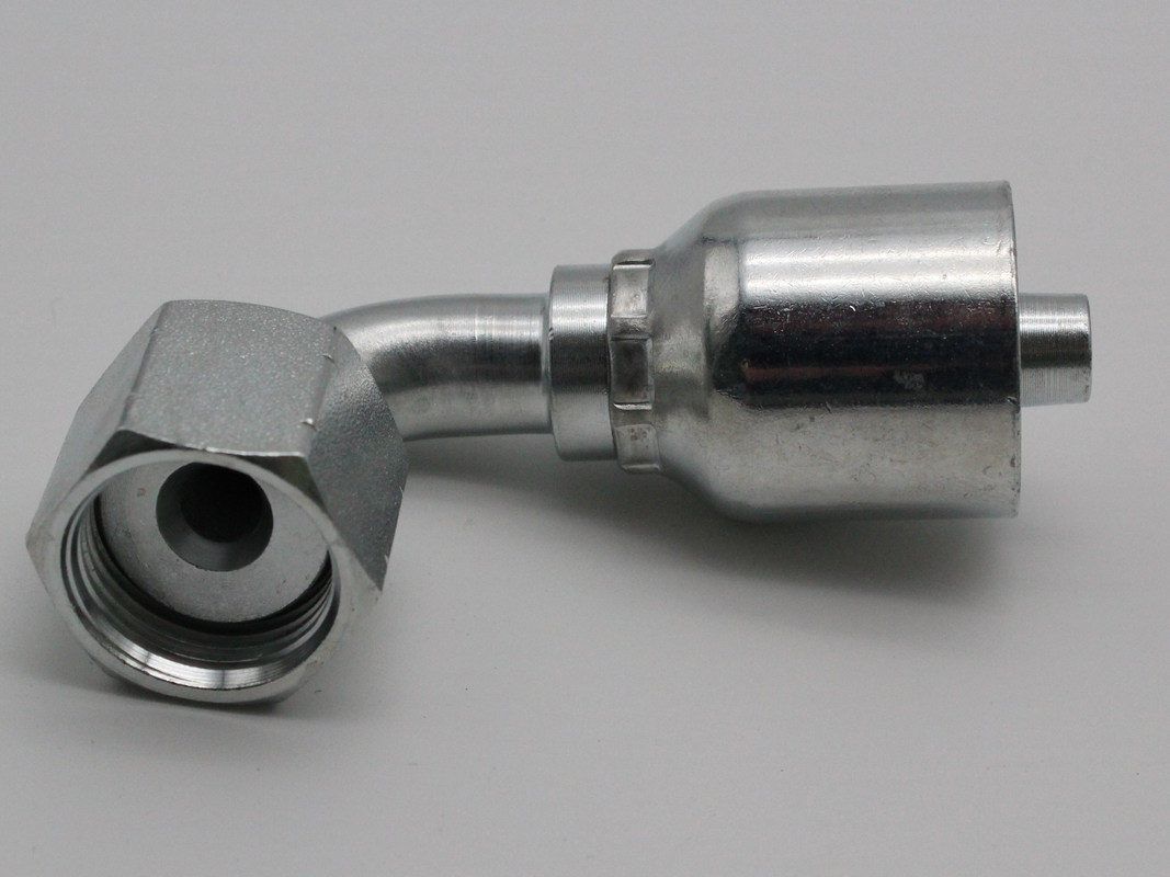 Female ORFS Swivel 45 Elbow Hydraulic Fitting Stainless Steel