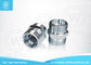 DIN Thread 24 Degree Hydraulic Bite Type Tube Fitting Straight Union By Carbon Steel
