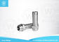 Hydraulic BSP Threaded Pipe Fittings Double Hexagon Hydraulic Crimp Fittings