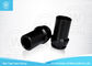 Black Hydraulic Bite Type Industrial Hose Fittings , Quick Connect Hydraulic Hose Adapters